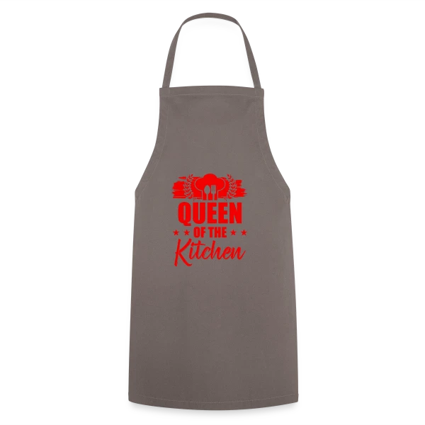 Reine de la Cuisine : Le Trône Culinaire ! sur Tablier de cuisine