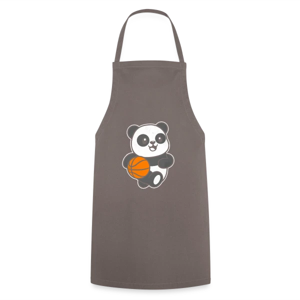 Panda Basketteur sur Tablier de cuisine
