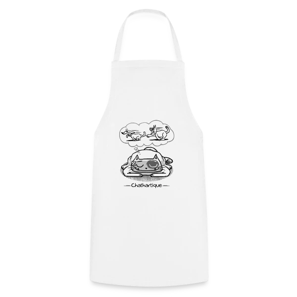 Un rêve Chathartique sur Tablier de cuisine