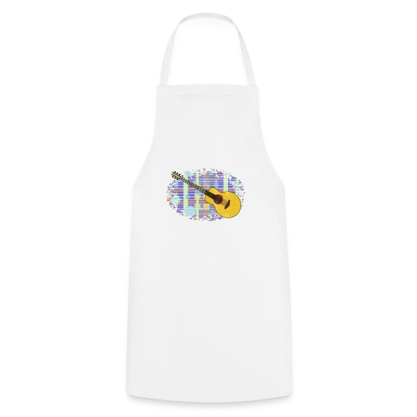 Mélodie Guitare sur Tablier de cuisine