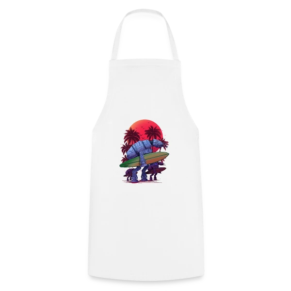 L'Été Galactique des AT-AT sur Tablier de cuisine