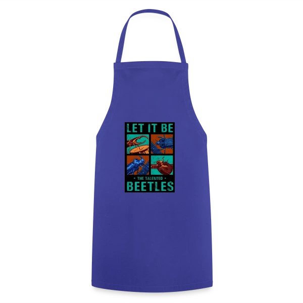 The Beetles : Insectes Musiciens Rock sur Tablier de cuisine