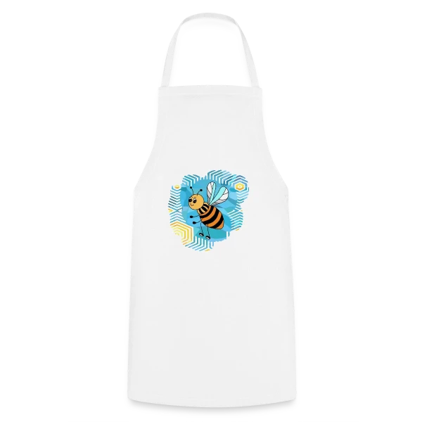 L'Abeille Élégante sur Tablier de cuisine