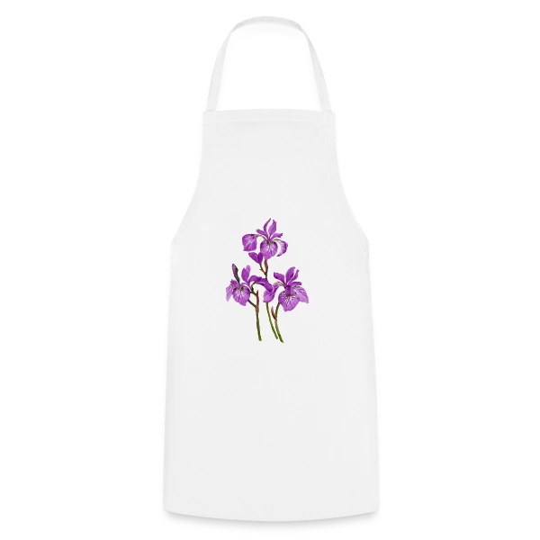 Éclat Floral sur Tablier de cuisine