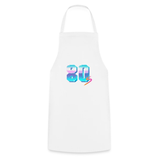 Années 80 Holographique sur Tablier de cuisine