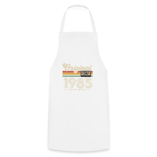 Année Originale 1985 Rétro sur Tablier de cuisine
