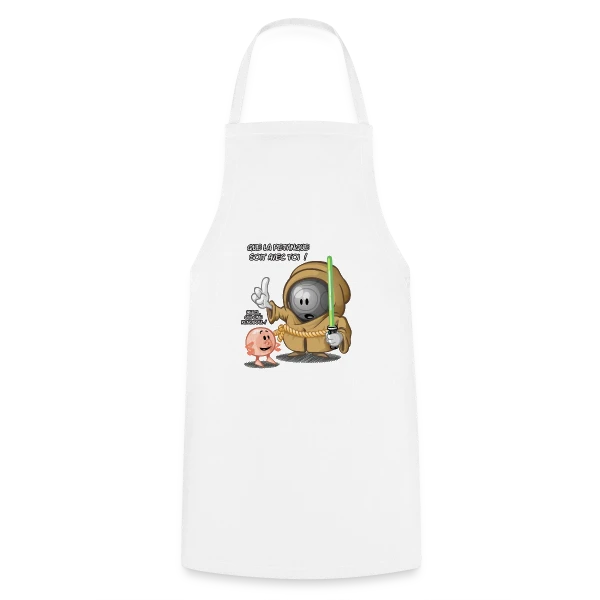 Que la pétanque soit avec toi ! sur Tablier de cuisine
