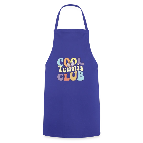 Cool Tennis Club : Coach & Équipe sur Tablier de cuisine