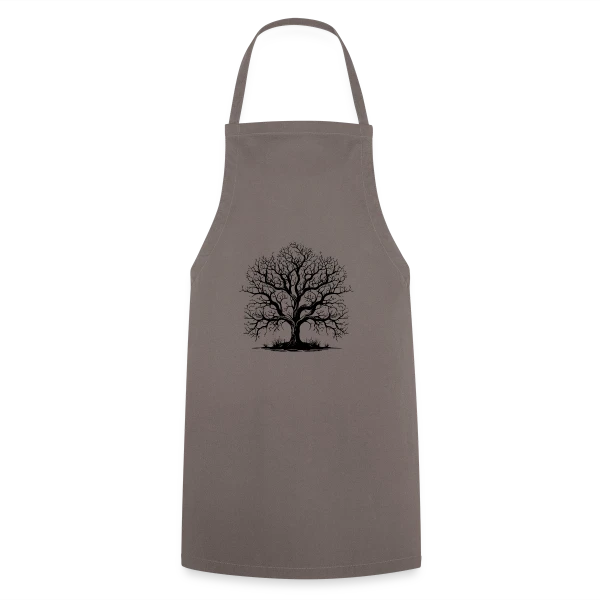 Arbre d'Automne sans Feuilles sur Tablier de cuisine