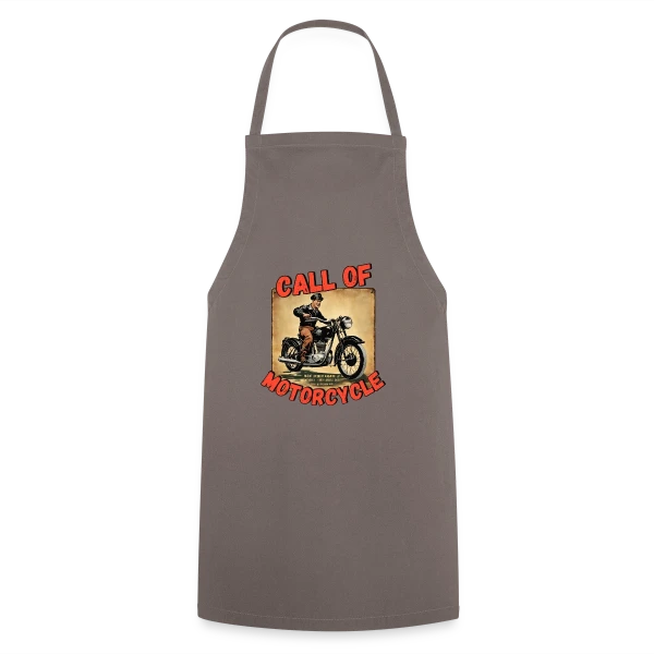 Appel de la Moto Rétro sur Tablier de cuisine