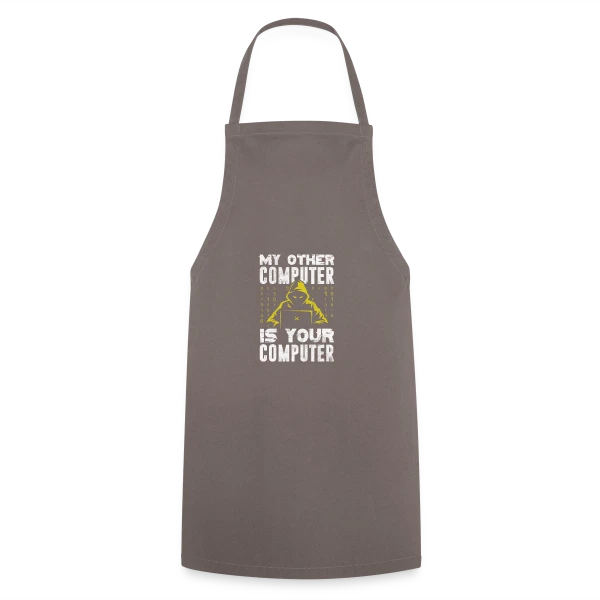 Hacker - Le Maître du Code sur Tablier de cuisine