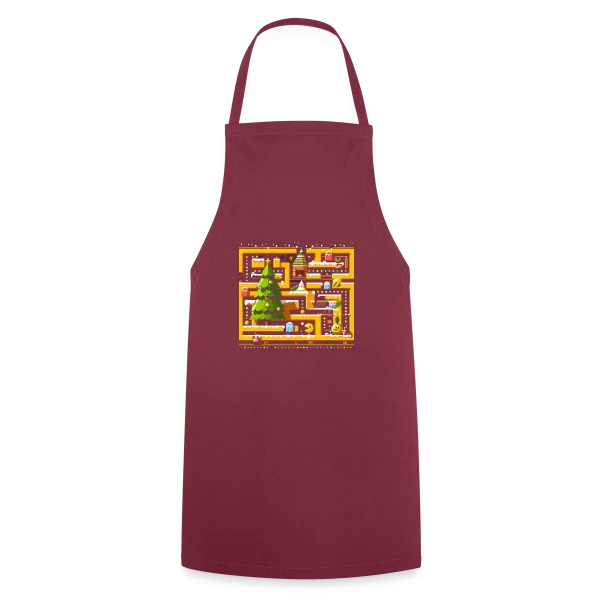 Noël Gamer : Joyeux Arcade Christmas sur Tablier de cuisine