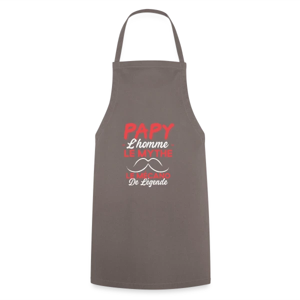 Papy Mécanicien de Légende - Humour Cadeau Passion Moteur sur Tablier de cuisine