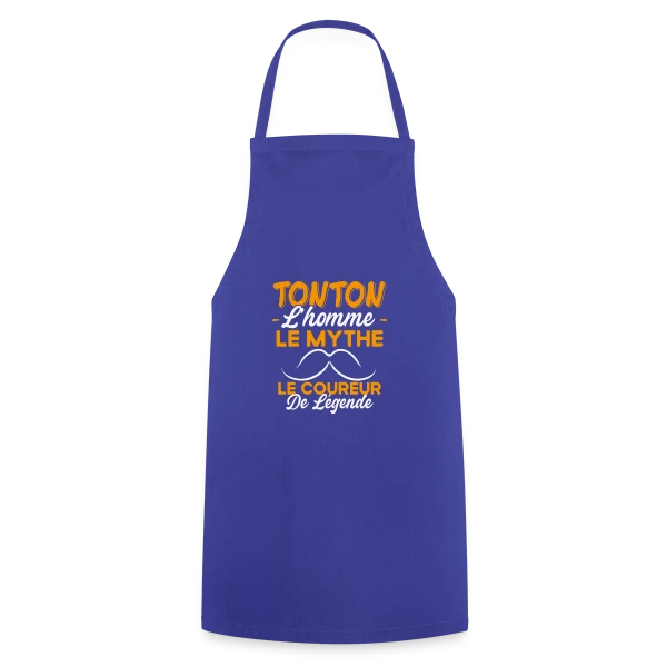 Tonton Le Coureur de Légende - Cadeau Running Humour sur Tablier de cuisine