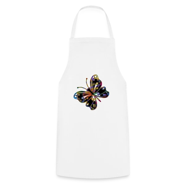 Papillon Élégant sur Tablier de cuisine