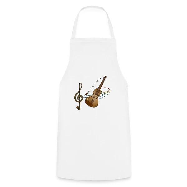 Maître Violon sur Tablier de cuisine