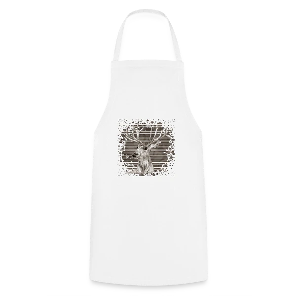 Esprit Cerf Majestueux sur Tablier de cuisine