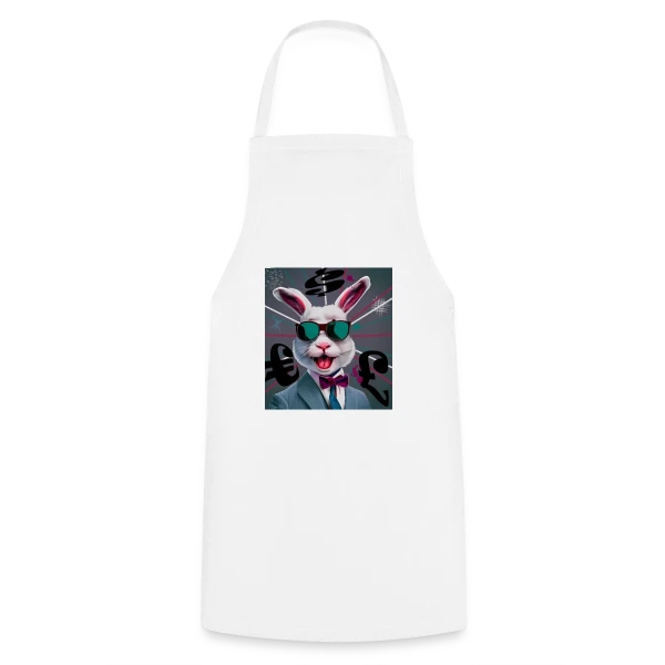 Lapin Business Man sur Tablier de cuisine