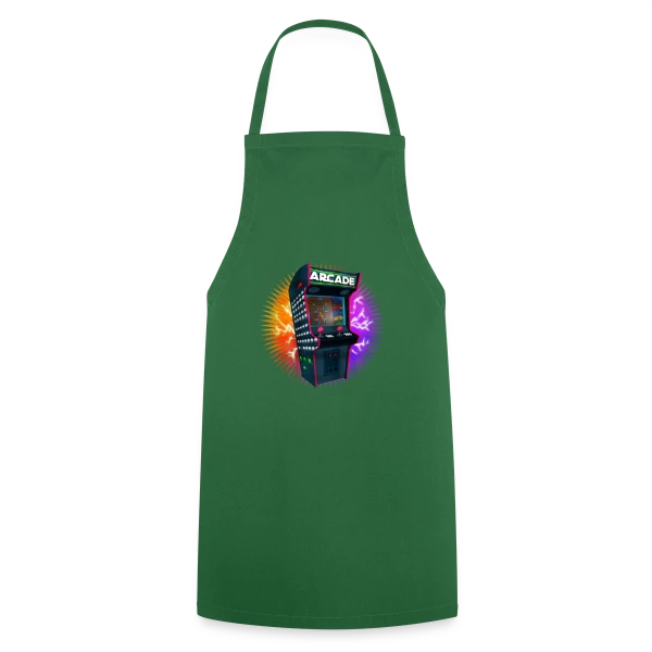 Gauntlet Pixel Art : T-shirt Arcade Rétro Gaming Emblématique sur Tablier de cuisine