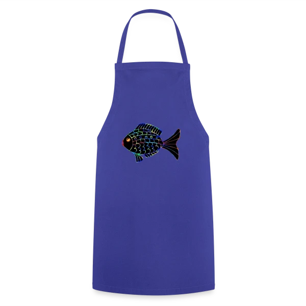 Passion Pêcheur - Motif Poisson sur Tablier de cuisine