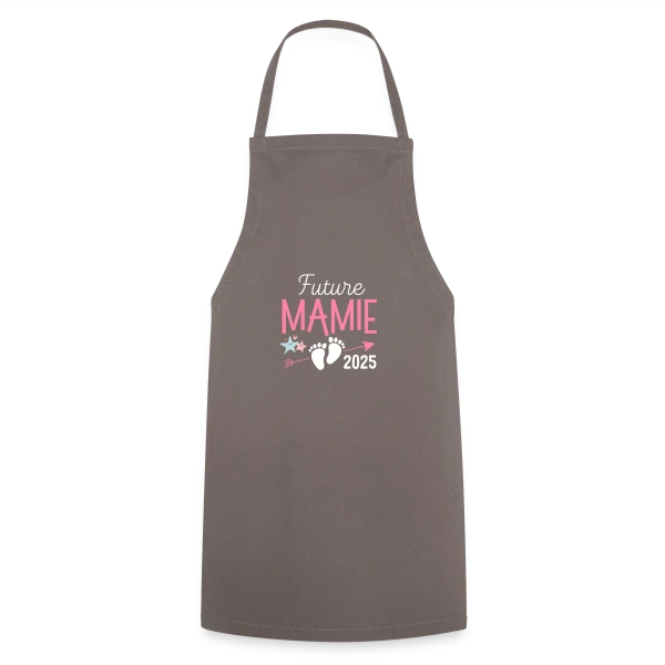 Future Mamie 2025 : Annonce de Grossesse Originale sur Tablier de cuisine