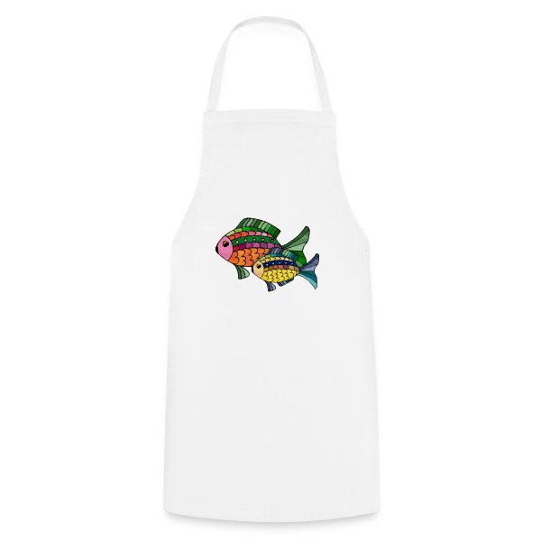 Passion Pêcheur sur Tablier de cuisine
