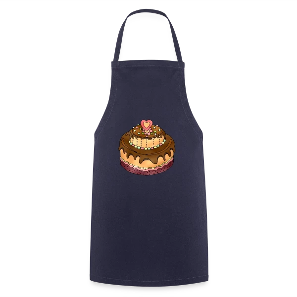 Gâteau Festif sur Tablier de cuisine