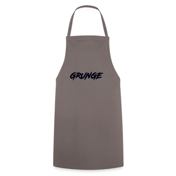 Typographie Grunge Brossée sur Tablier de cuisine