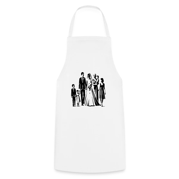 Mariage et Fête sur Tablier de cuisine