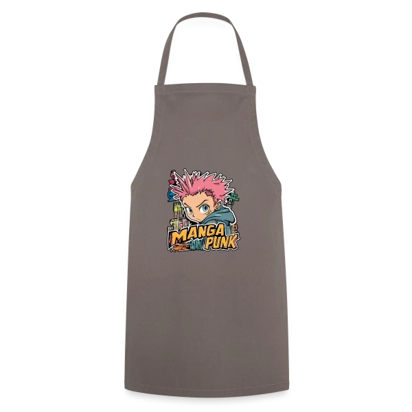 Explosion Manga Punk Japonais sur Tablier de cuisine