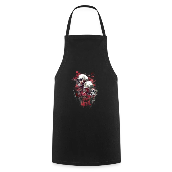 Esprit Heavy Metal sur Tablier de cuisine
