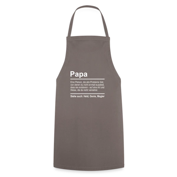 Papa Humour : Le Cadeau Parfait sur Tablier de cuisine