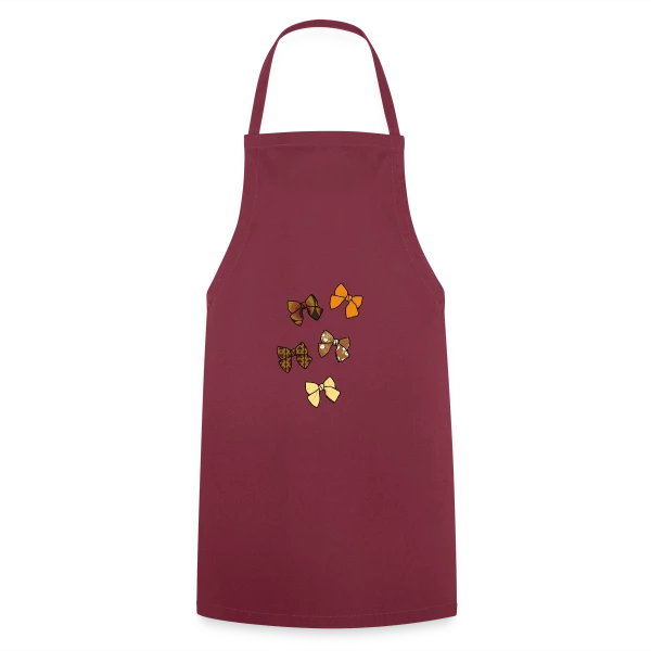 Nœuds Papillon Rétro Années 70 sur Tablier de cuisine