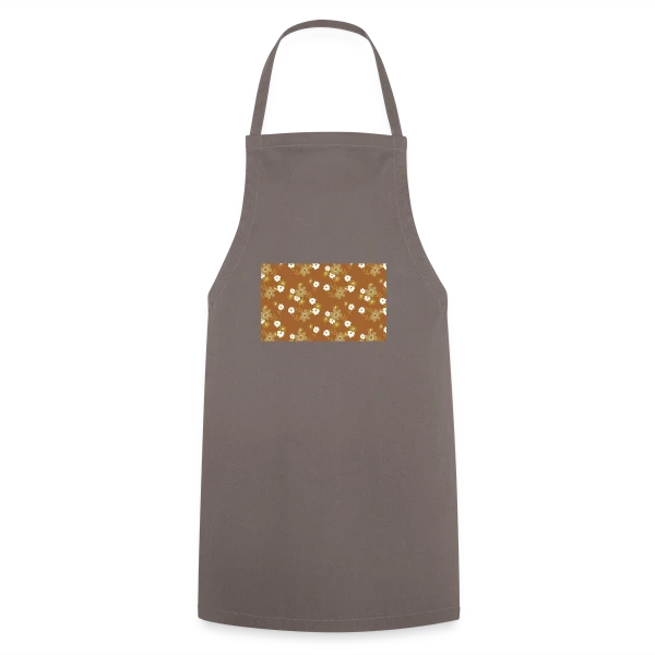Fleurs Rétro Années 70 sur Tablier de cuisine