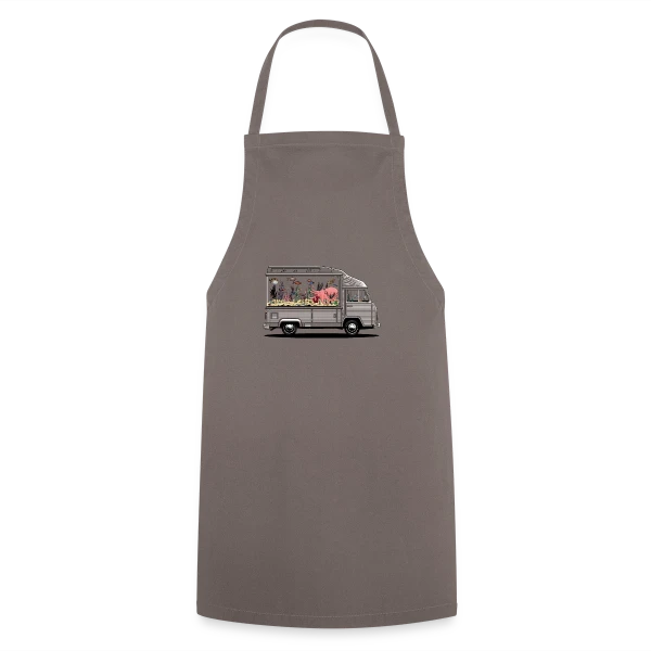 Camperarium : L'Art du Voyage Nomade sur Tablier de cuisine