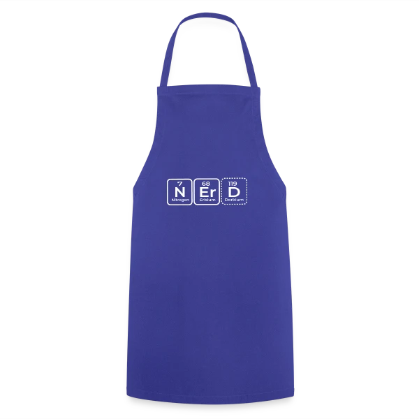 Élément Scientifique : Le Look Geek Chic sur Tablier de cuisine