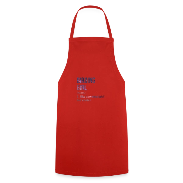 Birding Girl Galaxie sur Tablier de cuisine