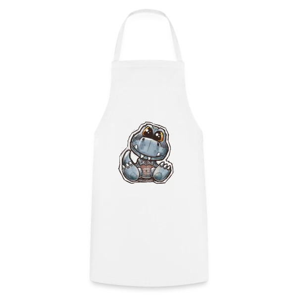 P'tit Dino Mignon sur Tablier de cuisine