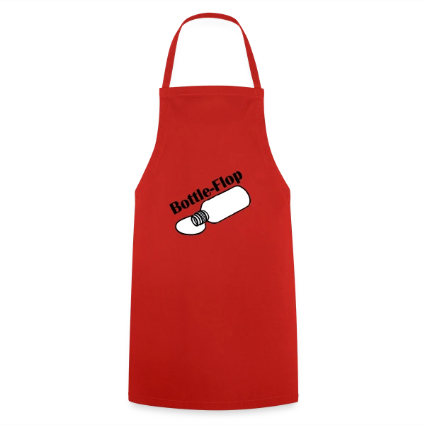 Bottle Flop Défi Raté sur Tablier de cuisine
