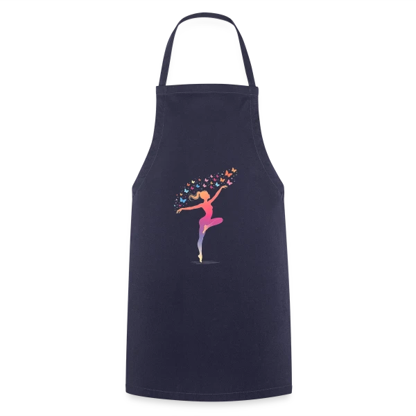Gymnastique Rythmique - Humour Vieille pour Ça sur Tablier de cuisine