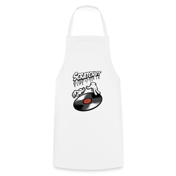 Scratch It: DJ Style sur Tablier de cuisine