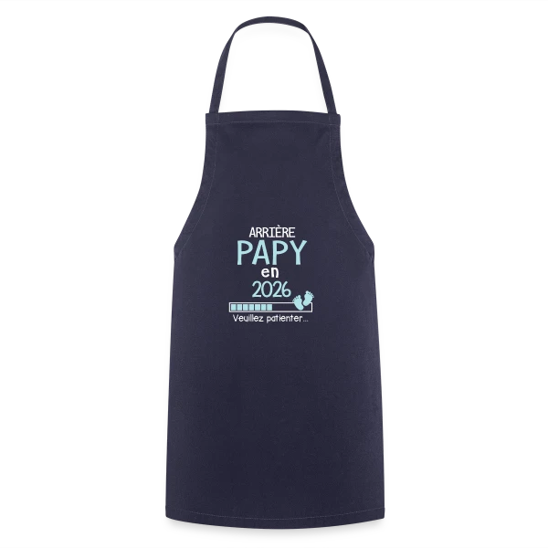 Arrière Papy en 2026 : Annonce de Grossesse Humour sur Tablier de cuisine