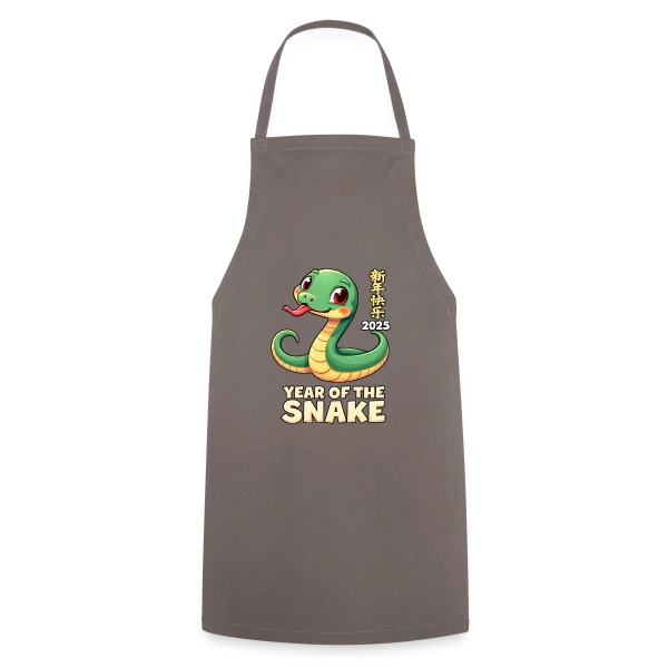 Nouvel An Chinois 2025 - Fête du Serpent sur Tablier de cuisine