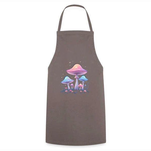 Champignons Magiques - Art Mystique de la Forêt sur Tablier de cuisine