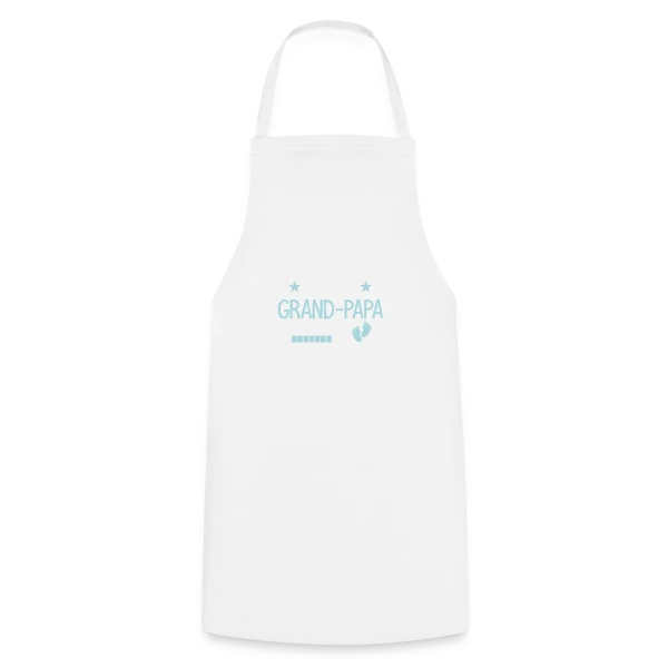 Bientôt Grand-Papy : Annonce de Grossesse Humour sur Tablier de cuisine