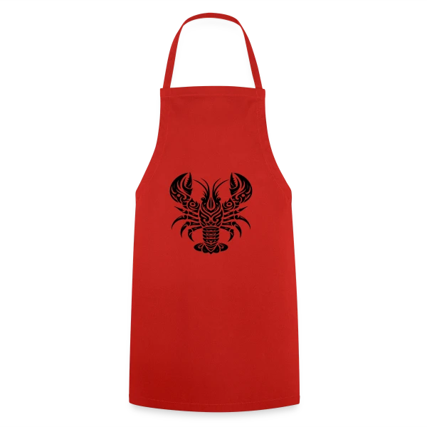 Homard Tribal - Art Océanique sur Tablier de cuisine