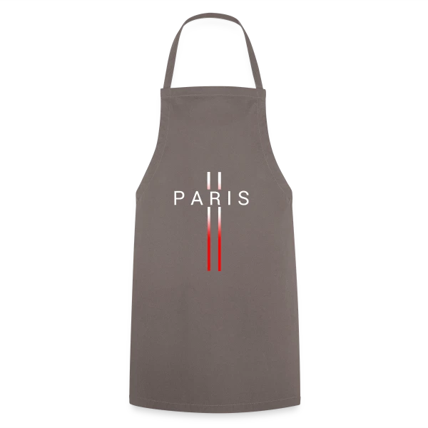Motif Abstrait Rouge sur Tablier de cuisine