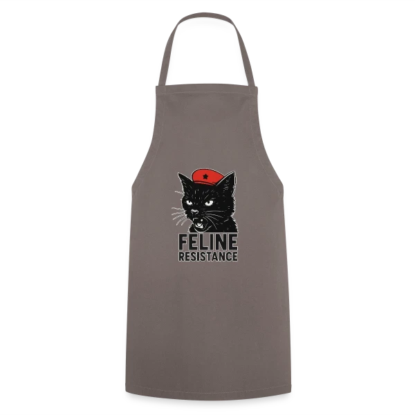 Chat Noir Révolutionnaire sur Tablier de cuisine
