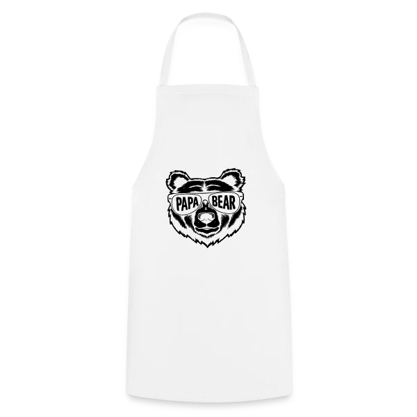 Papa Bear - Le Papa Câlin de la Famille sur Tablier de cuisine