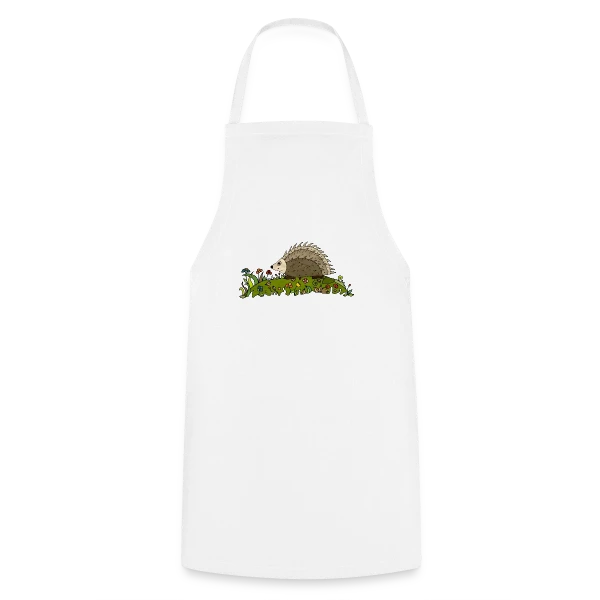 L'Hérisson Adorable sur Tablier de cuisine